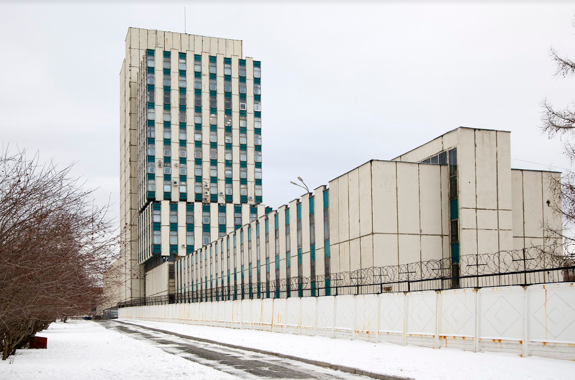 The Ural Optical and Mechanical Plant (venue of the Main Project) - view outside