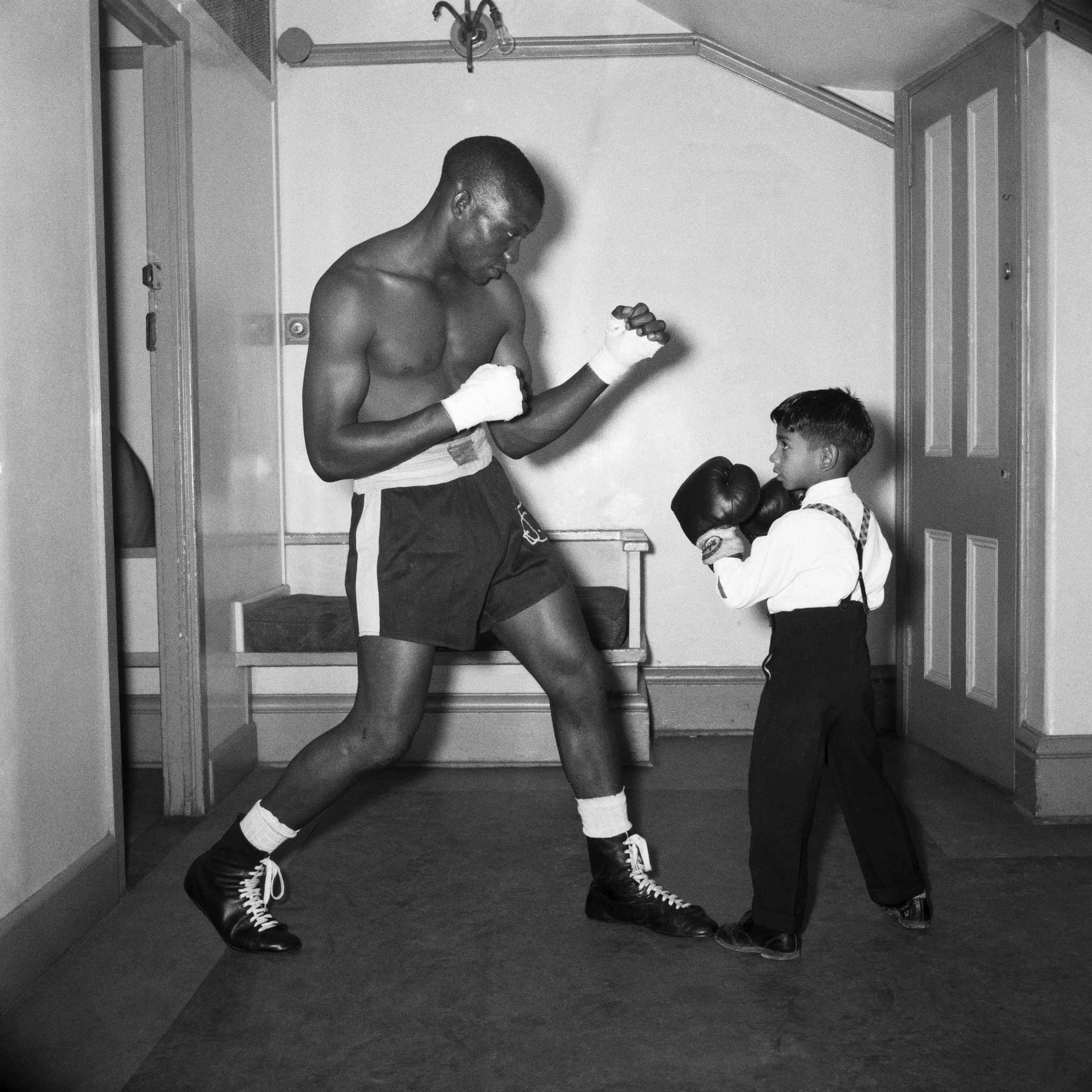 3-Mohamed Shaik 'Boxing Mascot', 1956-Barney Desai.jpg
