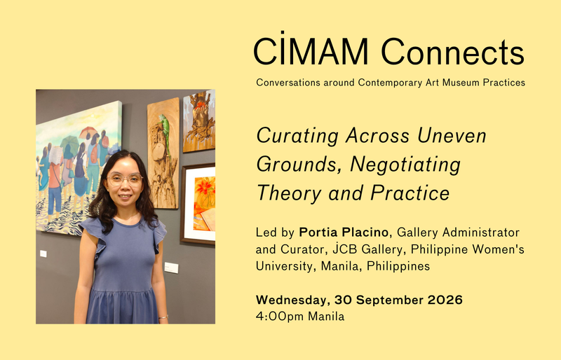 CIMAM Connects web